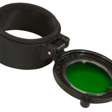 Streamlight Flip Lens (2AA ProPolymer, TL-2 LED, NightFighter Series, Scorpion, Strion LED, and PolyTac-90) - Red, Green, Blue, or IR (Black)