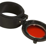 Streamlight Flip Lens (2AA ProPolymer, TL-2 LED, NightFighter Series, Scorpion, Strion LED, and PolyTac-90) - Red, Green, Blue, or IR (Black)