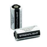 Streamlight 85175 CR123A 1400mAh 3V Lithium (LiMNO2) Button Top Batteries - 2-Pack