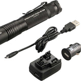 Streamlight 8805 ProTac HL USB Rechargeable Tactical Flashlight - C4 LED - 850 Lumens - Uses 2 x CR123A Lithium or 1 x Li-Ion (Included) Batteries - Various Accessories