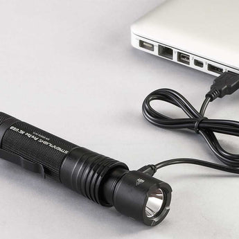 Streamlight 8805 ProTac HL USB Rechargeable Tactical Flashlight - C4 LED - 850 Lumens - Uses 2 x CR123A Lithium or 1 x Li-Ion (Included) Batteries - Various Accessories