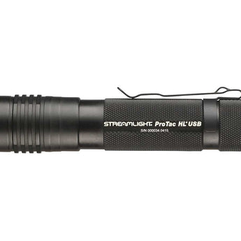 Streamlight 8805 ProTac HL USB Rechargeable Tactical Flashlight - C4 LED - 850 Lumens - Uses 2 x CR123A Lithium or 1 x Li-Ion (Included) Batteries - Various Accessories