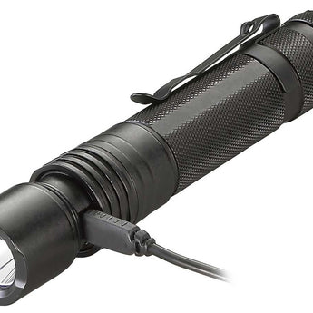 Streamlight 8805 ProTac HL USB Rechargeable Tactical Flashlight - C4 LED - 850 Lumens - Uses 2 x CR123A Lithium or 1 x Li-Ion (Included) Batteries - Various Accessories