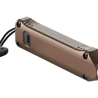 Streamlight Wedge XT USB-C Rechargeable EDC LED Flashlight - 500 Lumens - Includes USB-C Cord and Lanyard - Box - Black, Coyote Tan, or Silver Colors
