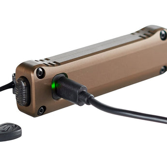 Streamlight Wedge XT USB-C Rechargeable EDC LED Flashlight - 500 Lumens - Includes USB-C Cord and Lanyard - Box - Black, Coyote Tan, or Silver Colors