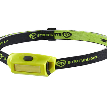 Streamlight Bandit Pro Rechargeable LED Headlamp - 180 Lumens - Uses Built-In Li-Poly Battery Pack - Includes Hard Hat Strap - Yellow - Box (61716)