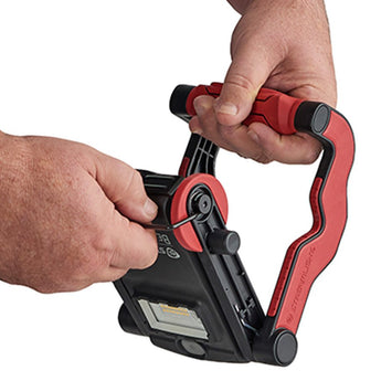 Streamlight BearTrap 360 Rechargeable LED Work Light - 2000 Lumens - 120V/100V AC - Includes 7.26V 5200mAh Li-ion Battery Pack - Red