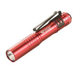 Streamlight MicroStream Personal EDC Flashlight - C4 LED - 45 Lumens - Includes 1 x AAA - Black (66318) or Red (66323)