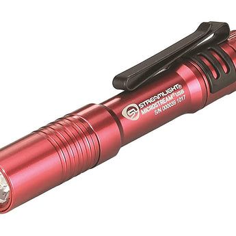 Streamlight Microstream USB Rechargeable EDC Flashlight - C4 LED - 250 Lumens - Includes 350mAh Li-ion Battery Pack - Black, Coyote, Blue, and Red Colors - Clam Shell or Boxed Packaging
