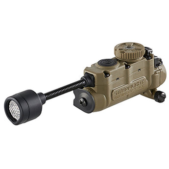 Streamlight Sidewinder Stalk LED Helmet Light - 76 Lumens - Uses 1 x CR123 or 1 x AA - Coyote - Mailer or Box Packaging - Mount Bundles Available
