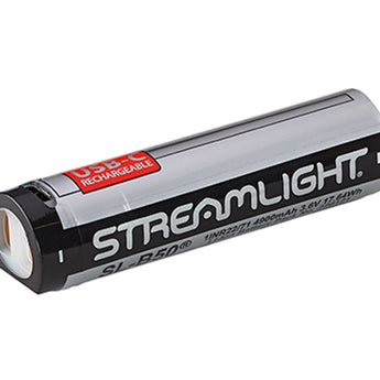 Streamlight 22111 SL-B50 4900mAh 3.6V Protected Lithium Ion (Li-Ion) Battery Pack With Built-In USB-C Charge Port - 1-Pack