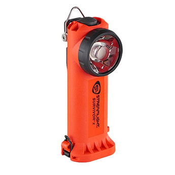 Streamlight Survivor X - Orange and Yellow - Li-ion/Charging Cradle or Alkaline/Battery Holder Options