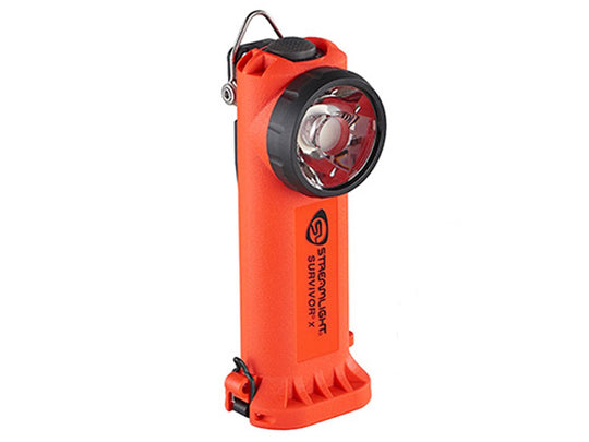 Streamlight Survivor X USB - Orange - Upright Facing Right