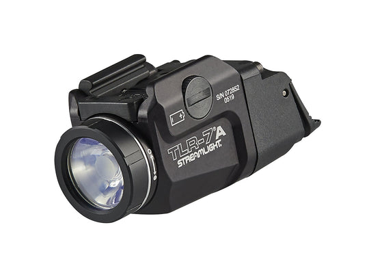 Streamlight TLR-7 A Low-Profile Rail Mounted Weapon Light and Switch Options - 500 Lumens - Includes 1 x CR123A - 69424, 69429