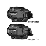 Streamlight 69434 TLR-8 A G Low-Profile Rail Mounted Weapon Light with Green Laser- 500 Lumens - Includes 1 x CR123A