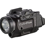 Streamlight TLR-8 Sub LED Weapon Light with Red or Green Laser - 500 Lumens - Glock, Sig Sauer, 1913, SA Hellcat Rail Compatibility - Includes 1 x CR123A