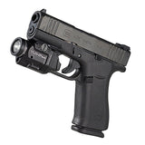 Streamlight TLR-8 Sub LED Weapon Light with Red or Green Laser - 500 Lumens - Glock, Sig Sauer, 1913, SA Hellcat Rail Compatibility - Includes 1 x CR123A