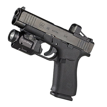 Streamlight TLR-8 Sub LED Weapon Light with Red or Green Laser - 500 Lumens - Glock, Sig Sauer, 1913, SA Hellcat Rail Compatibility - Includes 1 x CR123A