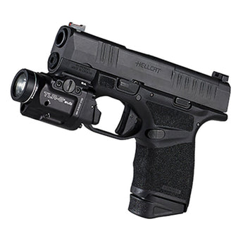 Streamlight TLR-8 Sub LED Weapon Light with Red or Green Laser - 500 Lumens - Glock, Sig Sauer, 1913, SA Hellcat Rail Compatibility - Includes 1 x CR123A