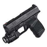 Streamlight TLR-8 Sub LED Weapon Light with Red or Green Laser - 500 Lumens - Glock, Sig Sauer, 1913, SA Hellcat Rail Compatibility - Includes 1 x CR123A