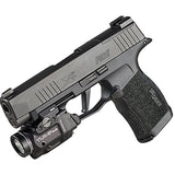 Streamlight TLR-8 Sub LED Weapon Light with Red or Green Laser - 500 Lumens - Glock, Sig Sauer, 1913, SA Hellcat Rail Compatibility - Includes 1 x CR123A