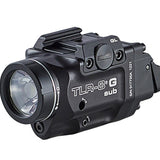 Streamlight TLR-8 Sub LED Weapon Light with Red or Green Laser - 500 Lumens - Glock, Sig Sauer, 1913, SA Hellcat Rail Compatibility - Includes 1 x CR123A