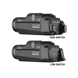 Streamlight 69464 TLR-9 Low-Profile Rail Mounted Weapon Light - 1000 Lumens - Includes 2 x CR123A