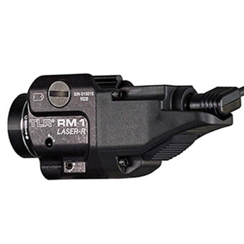 Streamlight TLR RM 1 Low-Profile Rail Mounted Weapon Light System with Remote Pressure Switch and Retaining Clips