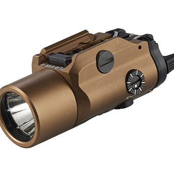 Streamlight TLR-VIR II Weapon Light - 300 Lumens - IR Laser - Box - Includes 1 x CR123A - Available in Black or Coyote Tan