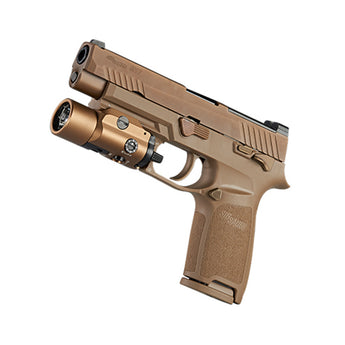 Streamlight TLR-VIR II Weapon Light - 300 Lumens - IR Laser - Box - Includes 1 x CR123A - Available in Black or Coyote Tan