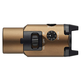 Streamlight TLR-VIR II Weapon Light - 300 Lumens - IR Laser - Box - Includes 1 x CR123A - Available in Black or Coyote Tan