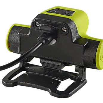 Streamlight USB HAZ-LO Headlamp - 250 Lumens - 120V AC Cord or Charge Cradle - Box - Yellow