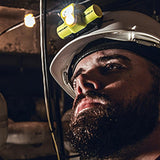 Streamlight USB HAZ-LO Headlamp - 250 Lumens - 120V AC Cord or Charge Cradle - Box - Yellow