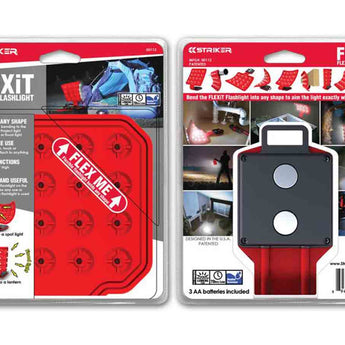 STKR FLEXiT 2.0 Flexible LED Flashlight - 200 Lumens - Includes 3 x AA