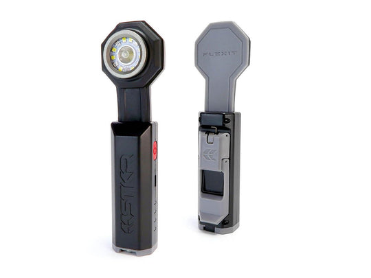 STKR Flexit Rechargeable Pocket Light 4.0 - 400 Lumens - Includes 1 x 18650