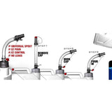 STKR EZ5 Utility Jug, Spout and Mount Combo