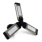 STKR Tri-Mobile USB-C Rechargeable LED Area Light - 2000 Lumens - Uses Built-in 7.4V 2000mAh Li-ion Battery Pack