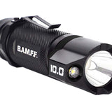STKR BAMFF 10.0 Dual CREE LED Rechargeable Flashlight with Tactical Mount Kit - 1000 Lumens - Includes 1 x 18650