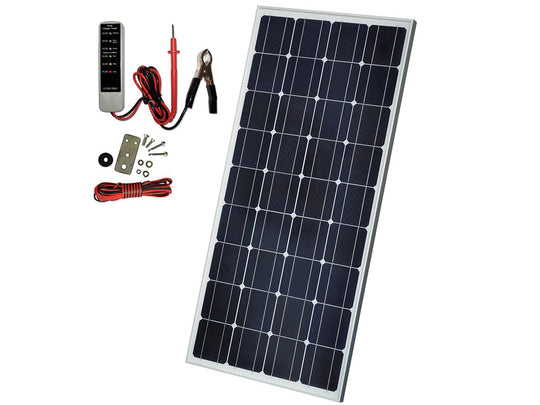 Sunforce 130W Crystalline 12V Solar Panel (37130)