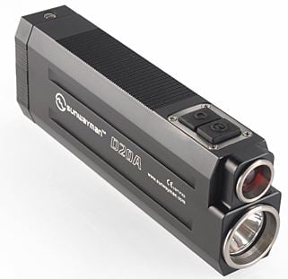 Sunwayman D20A Gemini Dual-Light Flashlight - CREE XP-G2 R5 White LED & CREE XP-E P2 Red LED - 258 Lumens - Uses 2 x AAs