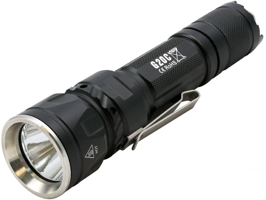Sunwayman G20C Dual Button Compact Flashlight - CREE XM-L2 U2 LED - 1000 Lumens - Uses 1 x 18650 or 2 x CR123As