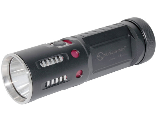 Sunwayman T45C Unibody Side Switch Tactical Flashlight - CREE XM-L2 LED - 980 Lumens - Uses 2 x 18650s or 4 x CR123A/16340s