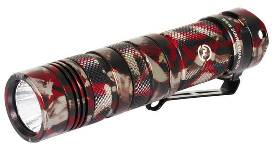 Sunwayman Limited Edition V11R Mirage LED Flashlight with CREE XM-L U2 LED - Up to 500 Lumens - Camouflage Finish - Uses 1 x CR123A or 1 x AA