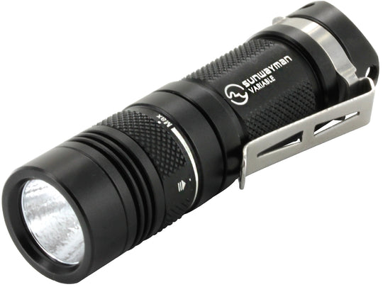 Sunwayman V11R Variable Output Flashlight with Magnetic Control - CREE XM-L T6 LED - Neutral White - 500 Lumens - Uses 1 CR123A/16340