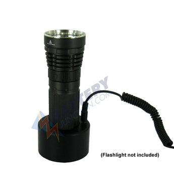 Sunwayman Charger Base for V60C Rechargeable LED Flashlight (Use with 18650s Only)
