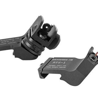 Surefire DD-RTS-FO Rapid Transition Sights With Fiber Optic Inserts