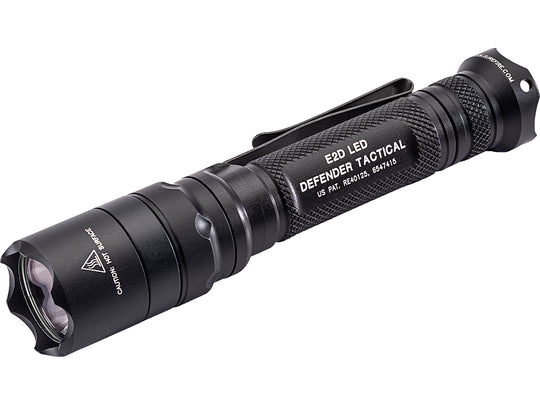 SureFire E2D LED Defender Tactical Single-Output Flashlight - 1,000 Lumens - Includes 2 x CR123As (E2DLU-T)