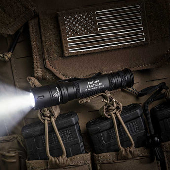 Surefire E2T-MV Tactician Dual-Output LED Flashlight - 800 Lumens - Uses 2 x CR123A