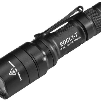 Surefire EDCL1-T Everyday Carry Tactical LED Flashlight - 500 Lumens - Includes 1 x CR123A