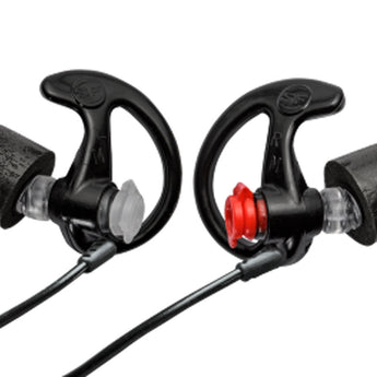 Surefire Ep7 BK-MPR-BULK Sonic Defenders Ultra Ear Plugs - 28dB Noise Reduction Rating - 25 Pairs - Black and Medium